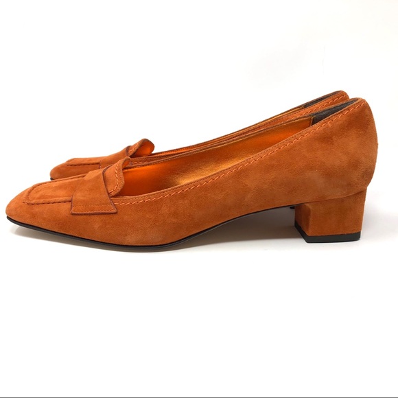 ISAAC MIZRAHI couture suede loafers, size 8, made in Italy, NWOT - Picture 4 of 6